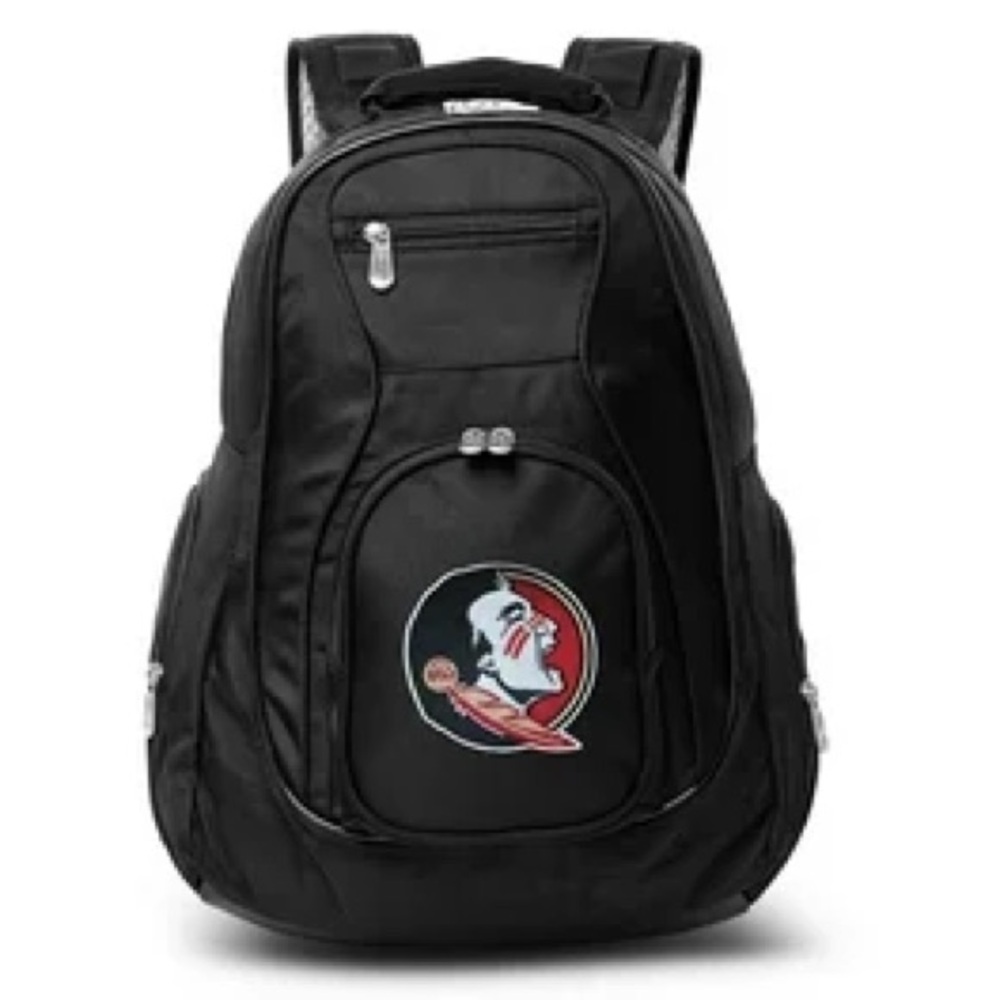 MOJO Black Florida State Seminoles 19'' Laptop Travel Backpack NEVER USED!!
